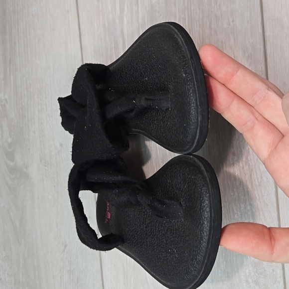 Sanuk Kids Girls Yoga Mat Thong Sandals Flats shoes sz 11-12 - Picture 4 of 10